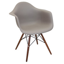 Neo Flair Mid-Century Modern Chair in Cappuccino and Espresso- Set of 2 — product view