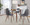 Pebble accent chairs & seating in Walnut Metal, Charcoal Fabric, featuring metal design