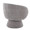 Fran accent chair in Grey Fabric, featuring swivel
