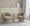 Fran accent chair in Light Brown Fabric, featuring swivel