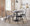 Riley Industrial High Back Armless Chair in Black Metal and Black Wood- Set of 2 — lifestyle photo 1