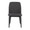 Tintori Mid-Century Dining Chair in Charcoal Fabric- Set of 2 — front view