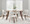 Tintori dining chair in Walnut Wood, Beige Fabric, featuring fabric design