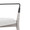 Savannah Contemporary Chair in Grey Brushed Wood and Light Grey Fabric with Black Metal Accents- Set of 2 — detail view (photo 2)
