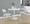 Savannah accent chairs & seating in Silver Metal, Grey Brushed Wood, Light Grey Fabric, featuring upholstered seat and wood frame