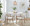 Savannah accent chairs & seating in Copper Metal, Whitewashed Wood, Cream Noise Fabric