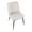 Wanda Contemporary Chair in Black Metal and Beige Velvet with Gold Metal Accents- Set of 2 — lifestyle photo 1