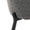 York accent chairs & seating in Black Metal, Dark Grey Fabric, close-up detail, featuring metal design and fabric design