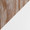 York accent chairs & seating in Whitewashed Wood, White PU, upholstery or finish swatch