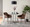 Daniella dining chair in Black Steel, Espresso PU, featuring upholstered seat