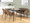 Daniella dining chair in Black Steel, Espresso PU, featuring upholstered seat