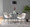 Daniella dining chair in Black Steel, Cream Velvet, featuring upholstered seat
