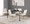 Dutchess Contemporary Dining Chair in Gold Steel and Cream Velvet- Set of 2 — lifestyle photo 4
