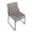 Dutchess Contemporary Dining Chair in Black Metal and Silver Velvet- Set of 2 — lifestyle photo 1