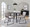 Dutchess Contemporary Dining Chair in Black Metal and Silver Velvet- Set of 2 — lifestyle photo 2