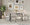 High Back Fuji Contemporary Dining Chair in Black Steel and Beige Fabric- Set of 2 — lifestyle photo 2