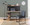 High Back Fuji Contemporary Dining Chair in Black Steel and Black Faux Leather- Set of 2 — lifestyle photo 6