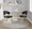 Jie Glam Dining Chair in Gold Metal and Black Faux Leather- Set of 2 — lifestyle photo 1