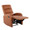 Dormi accent chairs & seating in Camel PU, close-up detail, featuring tufted upholstery