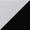 Constellation bench in Silver Metal, Black PU, upholstery or finish swatch