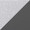 Constellation bench in Silver Metal, Grey PU, upholstery or finish swatch