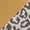 Fuji bench in Gold Metal, Beige Leopard Fabric, upholstery or finish swatch