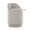 Marla ottomans & benche in Grey Fabric, product view, featuring swivel and storage
