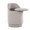 Marla ottomans & benche in Grey Fabric, product view, featuring swivel and storage