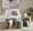 Marla ottoman in Grey Fabric, featuring storage