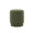 Marla ottoman in Dark Green Fabric, close-up detail, featuring storage