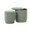 Marla ottoman in Light Green Velvet, close-up detail, featuring storage
