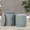 Marla ottoman in Light Green Velvet, featuring storage