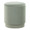 Marla ottoman in Light Green Velvet, close-up detail, featuring storage