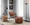 Cobbler ottomans & benche in Brown Leather
