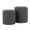 Tray ottoman in Charcoal Fabric, Natural Wood, product view, featuring wood design and fabric design