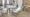 Fuji Contemporary Dining Table in Black Metal with Black Wood Top — lifestyle photo 7
