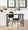 Roman desk in Black Steel, Natural Wood, featuring metal design and wood design
