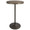 Dakota table set in Antique Metal, Brown Bamboo, close-up detail