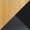 Cosmo table set in Gold Metal, Black MDF, Black PU, upholstery or finish swatch