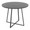 Cosmo table set in Black Metal, Black MDF, Green PU, close-up detail, featuring faux leather design and leather design