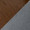 Folia table set in Walnut Wood, Clear Glass, Grey Fabric, upholstery or finish swatch