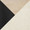 Fuji table set in Black Metal, Natural Wood, Cream Noise Fabric, upholstery or finish swatch