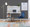 Geo desk in White Steel, White MDF, featuring storage