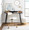 Harvey Contemporary Desk in Black Steel and Black and Natural Wood with Black Accents — lifestyle photo 7