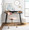Harvey Contemporary Desk in Black Steel and Black and Natural Wood with Black Accents — lifestyle photo 8