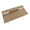 Harvey desk in White Steel, Natural Wood, White Wood, top view, featuring storage