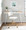 Harvey desk in White Steel, White Wood, Natural Wood, featuring storage