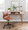 Pebble Contemporary Double Desk in Natural Wood with White Wood Drawers — lifestyle photo 4