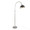 Emery floor lamp in Vintage Metal, Clear Crystal, product view, featuring metal design