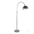 Emery 63.5" Contemporary Metal Floor Lamp in Vintage Metal and Clear K9 Crystal From Grandview Gallery — product view (photo 1)